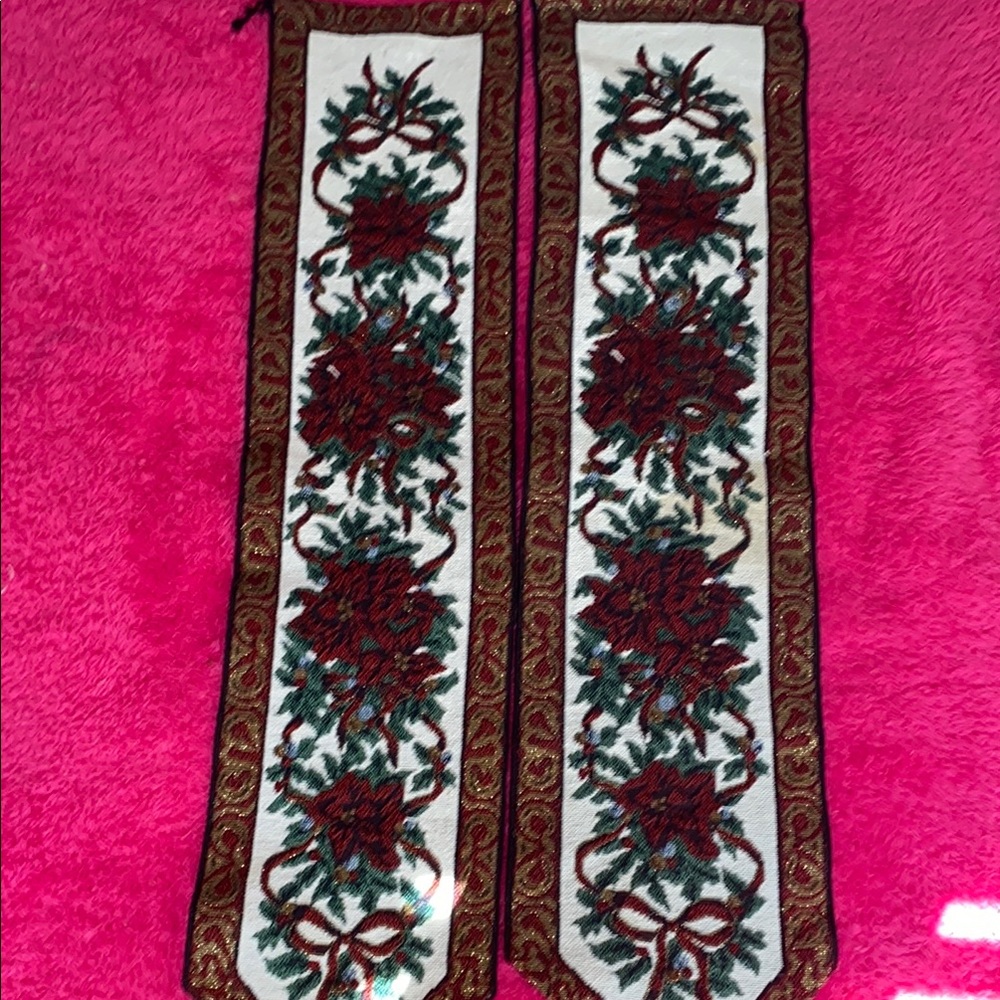 Floral Tapestry Table Runners